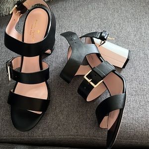 Boutique item not outlet Kate spade black w/white heels